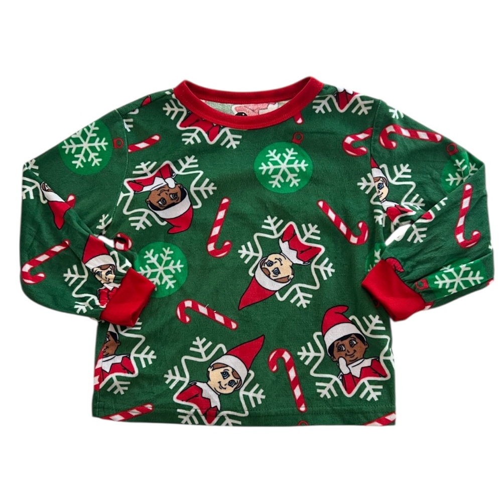Elf On The Shelf Pajama Top
